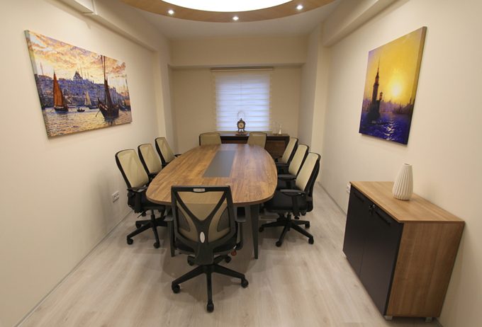 Global Arabuluculuk Merkezi büyük toplantı salonu